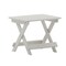 Flash Furniture White Portable Folding Adirondack Side Table LE-HMP-2012-1620H-WT-GG - alternate 5